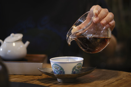 茶艺师泡茶