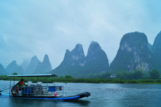 阳朔兴坪风光