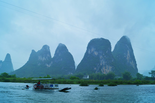 阳朔兴坪风光