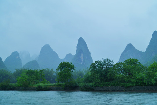 阳朔兴坪风光