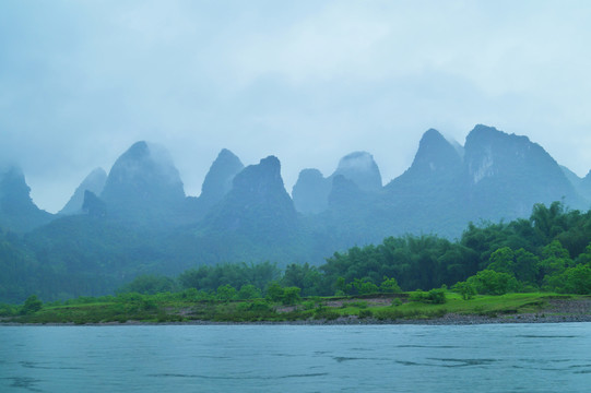 阳朔兴坪风光