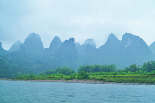 阳朔兴坪风光