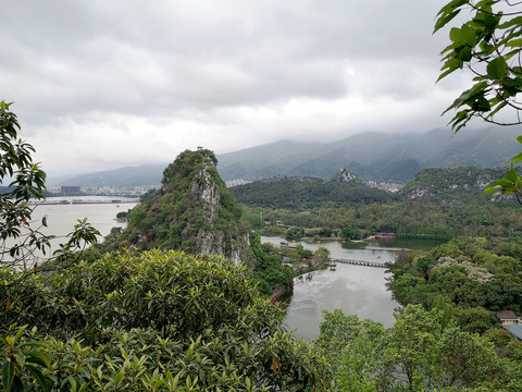 肇庆七星岩风光