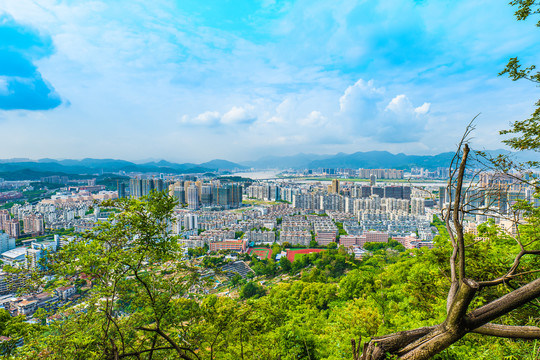 温州双屿黄龙住宅区全景