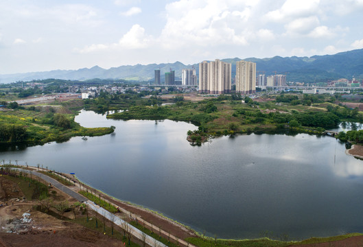 江津团结湖湿地公园