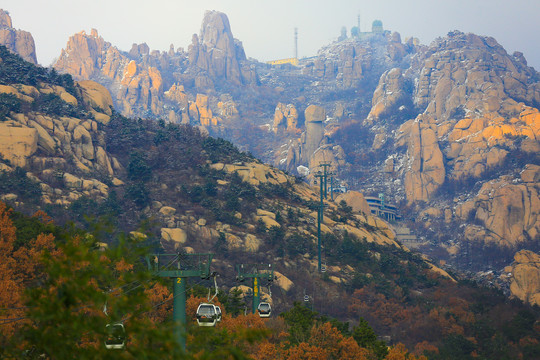 青岛崂山风景区巨峰景区