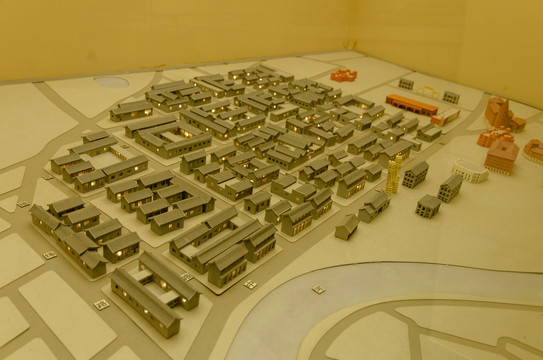 古城建筑模型