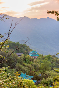 中国湖北十堰武当山南岩宫