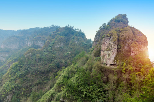 绍兴新昌穿岩十九峰