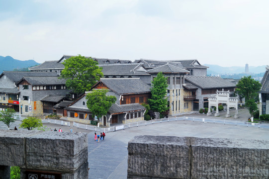 青岩古镇全景