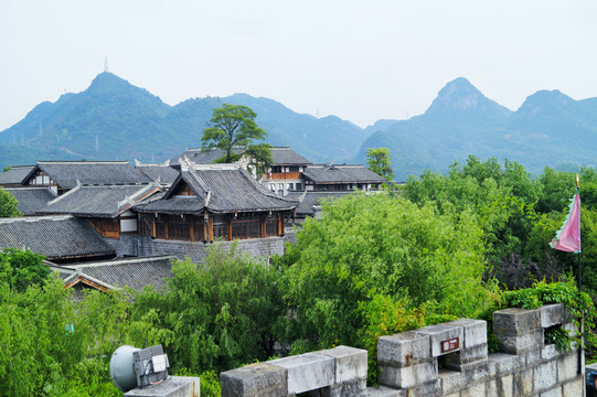 青岩古镇全景