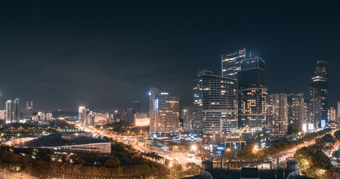 惠州市城市夜景