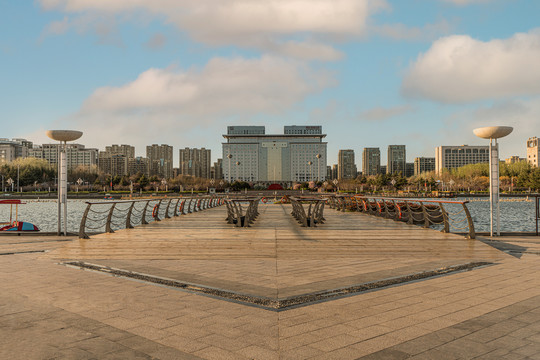 青岛胶州三里河公园