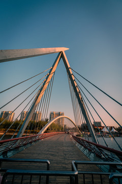 青岛胶州三里河公园桥