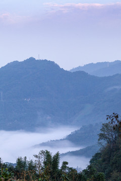 云海山脉自然风景