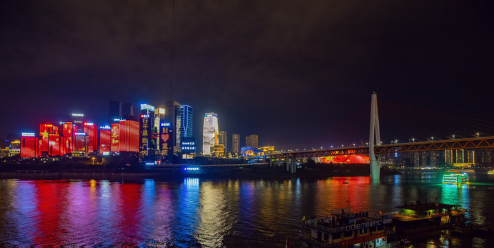 都市风光夜景