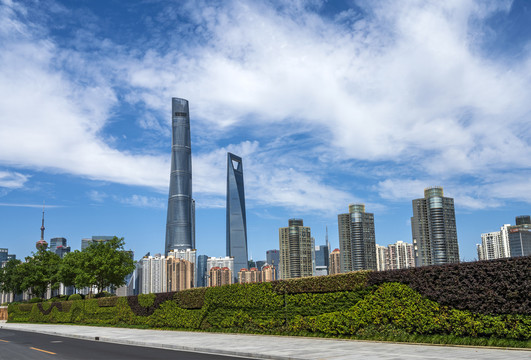 上海城市建筑街景