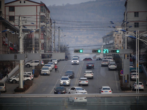 城镇街道乡村