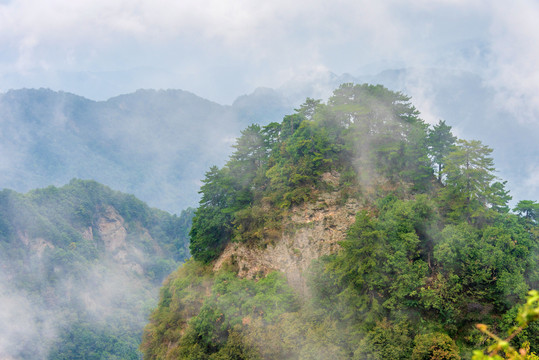 中国湖北十堰武当山风光