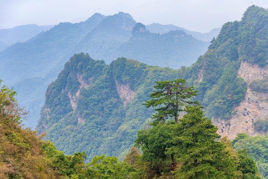 中国湖北十堰武当山风光