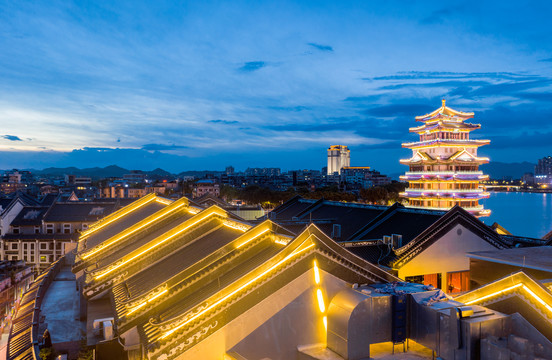 惠州合江楼夜景