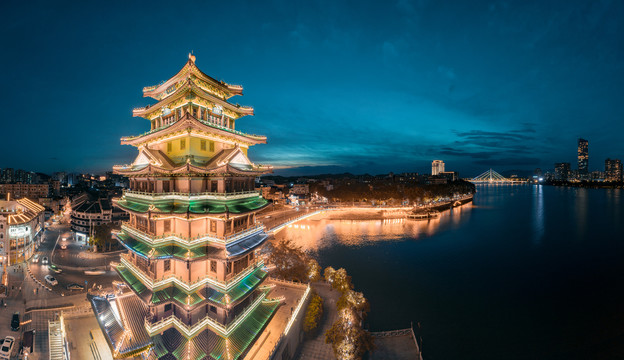 惠州合江楼夜景