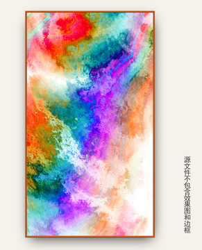 抽象油画