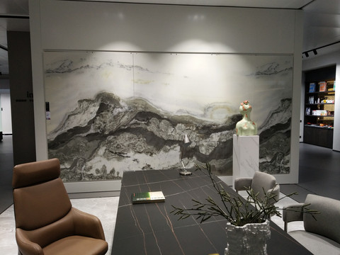 岩板背景墙