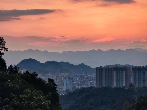 夕阳落日