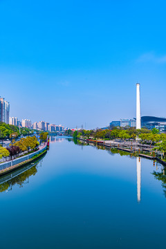 上海长宁苏州河景观步廊