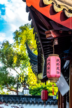 苏州寒山寺枫桥景区