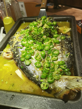青椒烤鱼