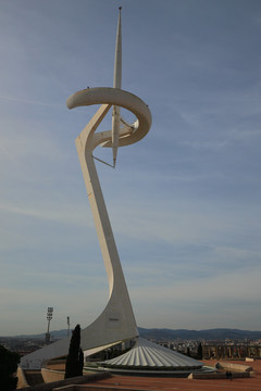 西班牙巴塞罗那奥林匹克公园塔