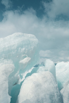 赛里木湖冰川