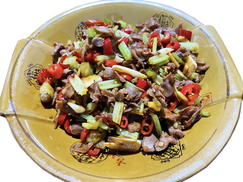 酸辣鸡杂