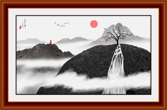 水墨画