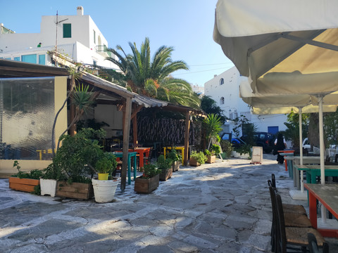希腊海边餐厅