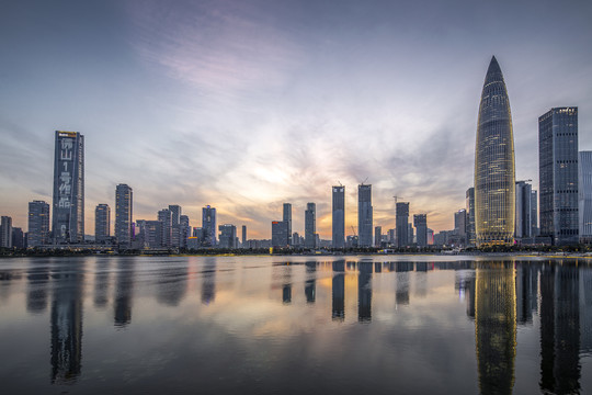 深圳湾全景