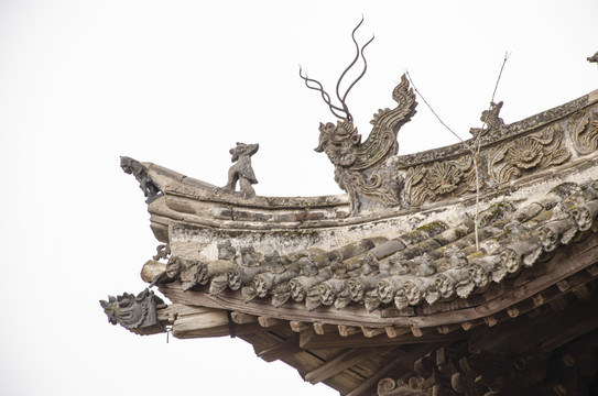 传统古建筑戗脊兽