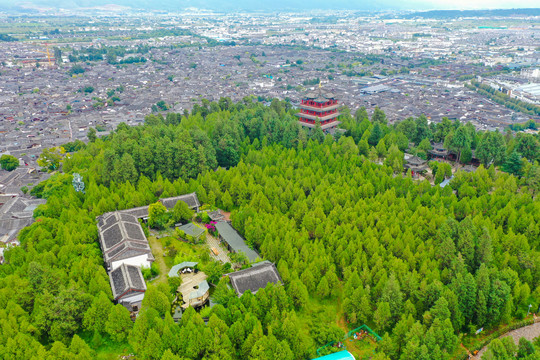 大理城市剪影