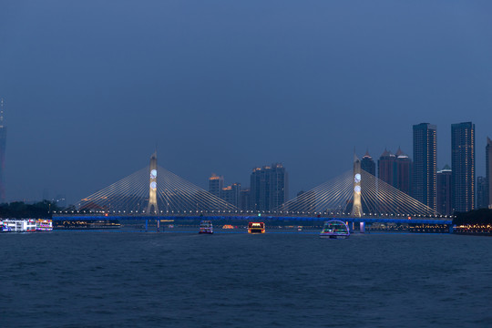 广州珠江夜景海印大桥