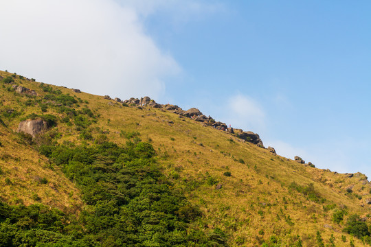 防城港望州顶山脊风光