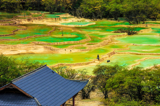 四川黄龙风景区