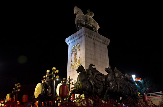 西安大唐不夜城华丽夜景