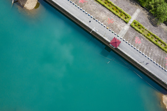 杭州余杭黄湖龙坞水库