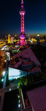 东方明珠夜景