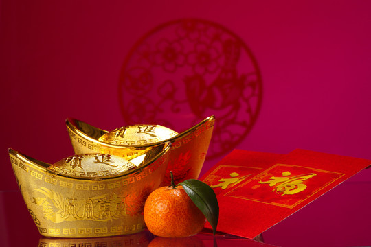 中国新年，庆祝活动，新年，汉字，特写