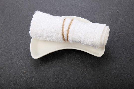 卷手巾，美容保健理念