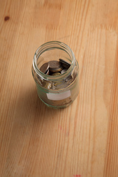 玻璃罐作为保存容器