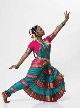 印度传统舞蹈演员